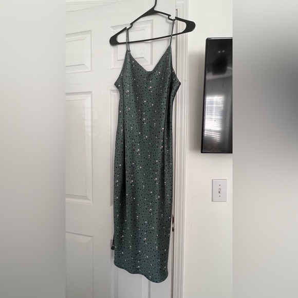 Everly MIDI silk dress - Picture 1 of 5